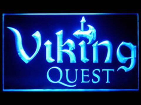 Viking Quest LED Neon Sign